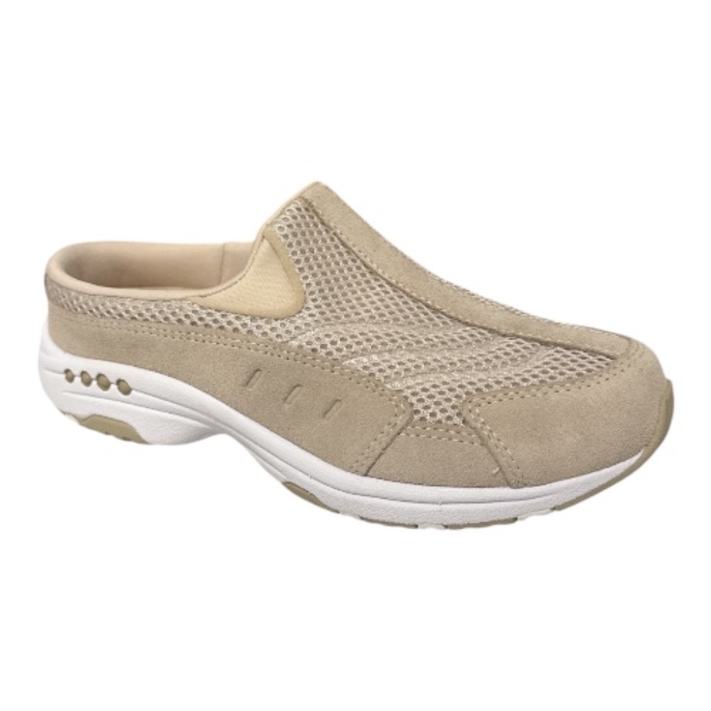 Easy Spirit TravelTime Women’s Slip-On Clog, Arch Support Comfort Walking Shoe